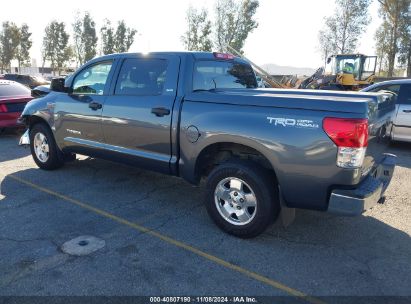 2010 TOYOTA TUNDRA CREWMAX SR5 Gray  Gasoline 5TFEY5F10AX086852 photo #4