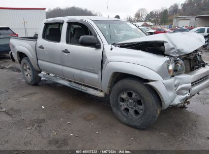 2009 TOYOTA TACOMA DOUBLE CAB Gray  Gasoline 5TELU42NX9Z599021 photo #1