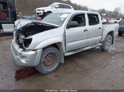 2009 TOYOTA TACOMA DOUBLE CAB Gray  Gasoline 5TELU42NX9Z599021 photo #3