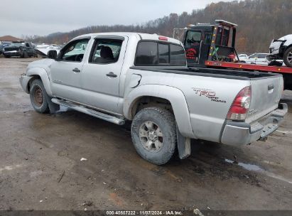 2009 TOYOTA TACOMA DOUBLE CAB Gray  Gasoline 5TELU42NX9Z599021 photo #4