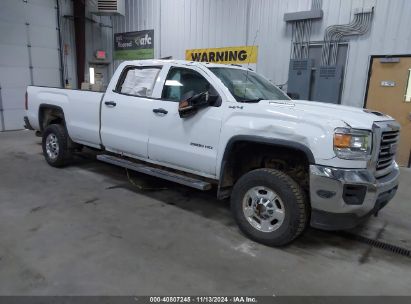 2018 GMC SIERRA 2500HD White  Diesel 1GT12REY0JF155356 photo #1