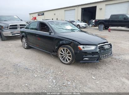 2014 AUDI A4 2.0T PREMIUM Black  Flexible Fuel WAUEFAFL1EN013830 photo #1