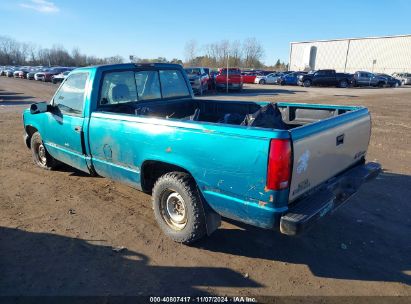 1995 CHEVROLET GMT-400 C1500 Green  Gasoline 1GCEC14ZXSZ233376 photo #4