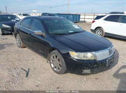 2006 LINCOLN ZEPHYR Black  Gasoline 3LNHM26126R642095 photo #1