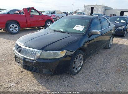 2006 LINCOLN ZEPHYR Black  Gasoline 3LNHM26126R642095 photo #3