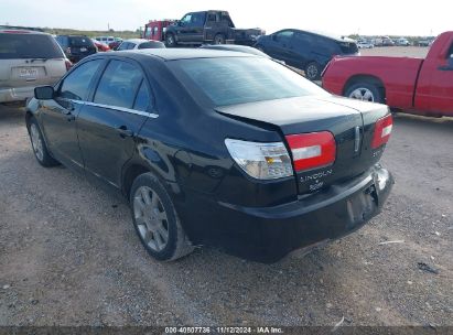 2006 LINCOLN ZEPHYR Black  Gasoline 3LNHM26126R642095 photo #4