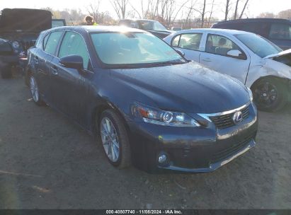 2011 LEXUS CT 200H PREMIUM Gray  Hybrid JTHKD5BH4B2039953 photo #1