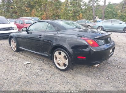 2005 LEXUS SC 430 Black  Gasoline JTHFN48Y550062593 photo #4