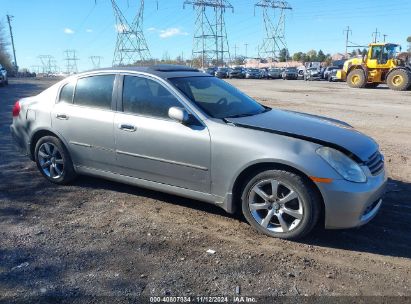 2005 INFINITI G35X Gray  Gasoline JNKCV51F85M312726 photo #1