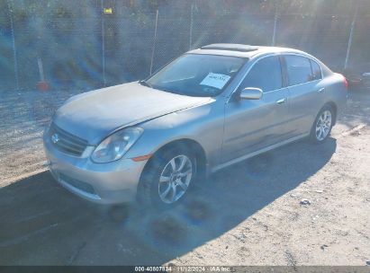 2005 INFINITI G35X Gray  Gasoline JNKCV51F85M312726 photo #3