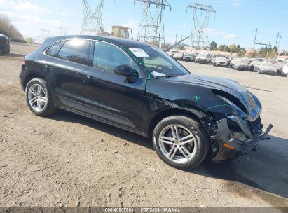 2018 PORSCHE MACAN Black  Gasoline WP1AA2A57JLB24403 photo #1