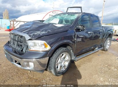 2017 RAM 1500 LARAMIE  4X4 6'4 BOX Blue  Gasoline 1C6RR7VT0HS621450 photo #3