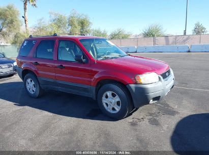 2004 FORD ESCAPE XLT Red  Gasoline 1FMYU031X4KA73006 photo #1