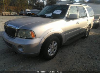 2004 LINCOLN NAVIGATOR LUXURY Silver  Gasoline 5LMFU27R34LJ43312 photo #3