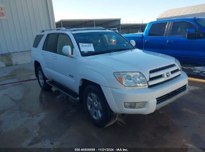 2004 TOYOTA 4RUNNER LIMITED V6 White  Gasoline JTEZU17R248015723 photo #1