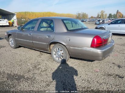 2005 MERCURY GRAND MARQUIS LS/LSE Gold  Gasoline 2MEFM75W85X621210 photo #4