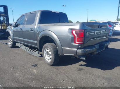 2019 FORD F-150 RAPTOR Gray  Gasoline 1FTFW1RG5KFC87785 photo #4