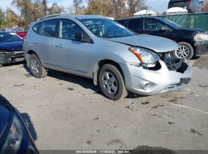 2014 NISSAN ROGUE SELECT S Silver  Gasoline JN8AS5MV1EW711409 photo #1