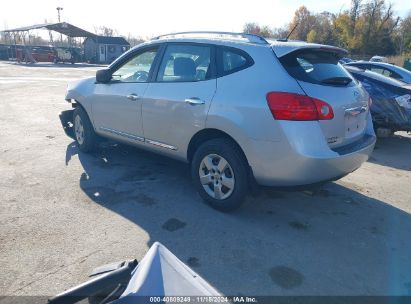 2014 NISSAN ROGUE SELECT S Silver  Gasoline JN8AS5MV1EW711409 photo #4