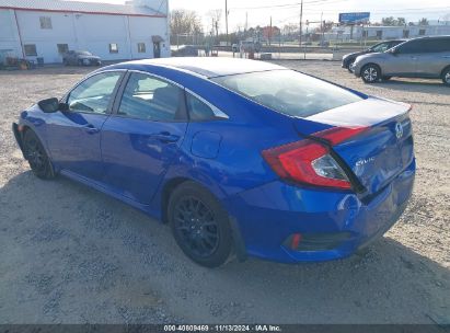 2017 HONDA CIVIC LX Blue  Gasoline 19XFC2F52HE044522 photo #4