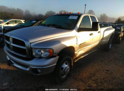 2005 DODGE RAM 3500 SLT/LARAMIE Silver  Gasoline 3D7MS48D45G796674 photo #3