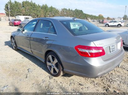 2011 MERCEDES-BENZ E 350 4MATIC Gray  Gasoline WDDHF8HB2BA456672 photo #4