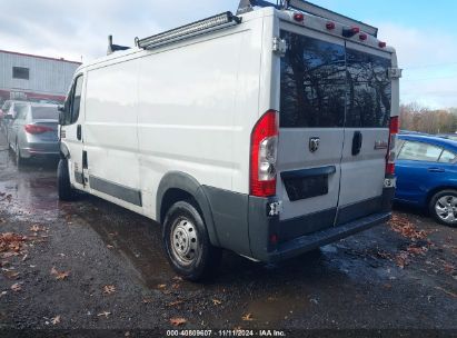 2016 RAM PROMASTER 1500 LOW ROOF White  Flexible Fuel 3C6TRVAG3GE114210 photo #4