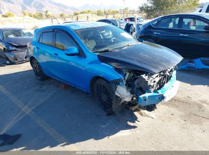 2010 MAZDA MAZDA3 S SPORT Blue  Gasoline JM1BL1H61A1335942 photo #1