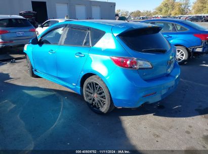 2010 MAZDA MAZDA3 S SPORT Blue  Gasoline JM1BL1H61A1335942 photo #4