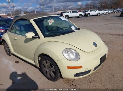 2006 VOLKSWAGEN NEW BEETLE 2.5 Yellow  Gasoline 3VWRG31Y26M330783 photo #1