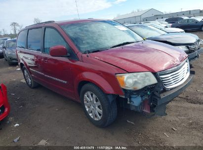 2015 CHRYSLER TOWN & COUNTRY TOURING Maroon  Flexible Fuel 2C4RC1BG5FR661343 photo #1