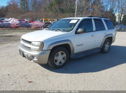 2003 CHEVROLET TRAILBLAZER LTZ White  Gasoline 1GNDT13S632242285 photo #3