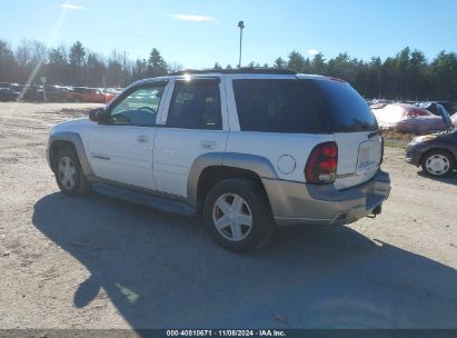 2003 CHEVROLET TRAILBLAZER LTZ White  Gasoline 1GNDT13S632242285 photo #4