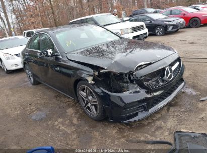 2020 MERCEDES-BENZ C 300 Black  Gasoline W1KWF8DB2LR567836 photo #1