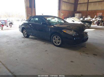 2007 TOYOTA CAMRY SOLARA SE Black  Gasoline 4T1FA38P37U133053 photo #1