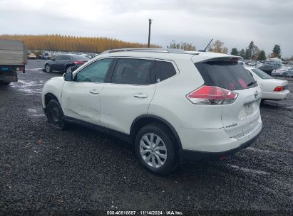 2016 NISSAN ROGUE S White  Gasoline KNMAT2MVXHP554596 photo #4