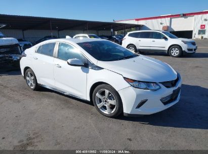 2017 CHEVROLET VOLT LT White  Hybrid 1G1RA6S51HU208725 photo #1