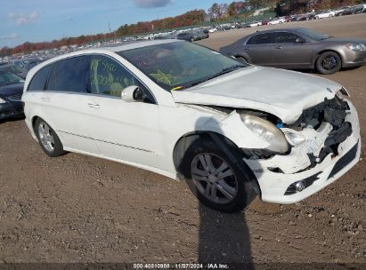 2008 MERCEDES-BENZ R 350 White  Gasoline 4JGCB56E68A063385 photo #1