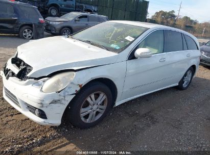 2008 MERCEDES-BENZ R 350 White  Gasoline 4JGCB56E68A063385 photo #3