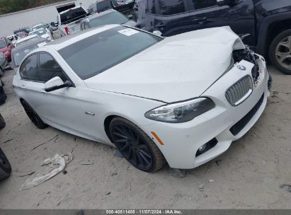 2016 BMW 550I White  Gasoline WBAKN9C51GD962944 photo #1