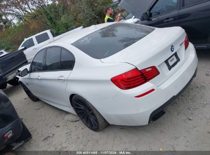 2016 BMW 550I White  Gasoline WBAKN9C51GD962944 photo #4