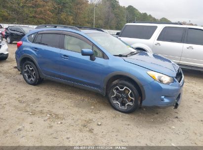 2015 SUBARU XV CROSSTREK 2.0I PREMIUM Blue  Gasoline JF2GPACC7F8218597 photo #1