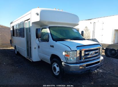 2013 FORD E-450 CUTAWAY White  Gasoline 1FDXE4FS5DDA51021 photo #1