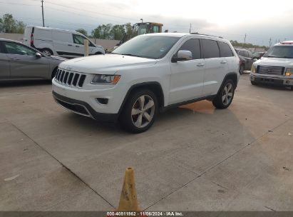 2014 JEEP GRAND CHEROKEE LIMITED White  Gasoline 1C4RJEBT3EC147413 photo #3