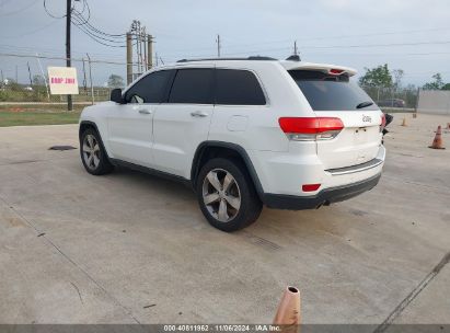 2014 JEEP GRAND CHEROKEE LIMITED White  Gasoline 1C4RJEBT3EC147413 photo #4