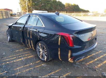 2020 CADILLAC CT4 PREMIUM LUXURY Black  Gasoline 1G6DF5RK3L0151410 photo #4