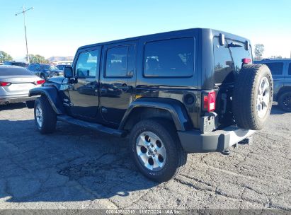 2014 JEEP WRANGLER UNLIMITED SAHARA Black  Flexible Fuel 1C4BJWEG8EL197214 photo #4