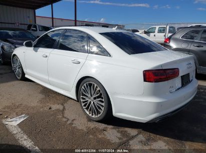 2016 AUDI A6 2.0T PREMIUM PLUS White  Gasoline WAUGFAFC3GN051281 photo #4