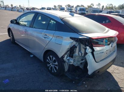 2021 TOYOTA PRIUS PRIME LE Silver  Hybrid JTDKAMFP7M3175450 photo #4