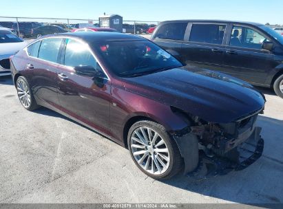 2020 CADILLAC CT5 PREMIUM LUXURY Red  Gasoline 1G6DN5RK7L0118736 photo #1